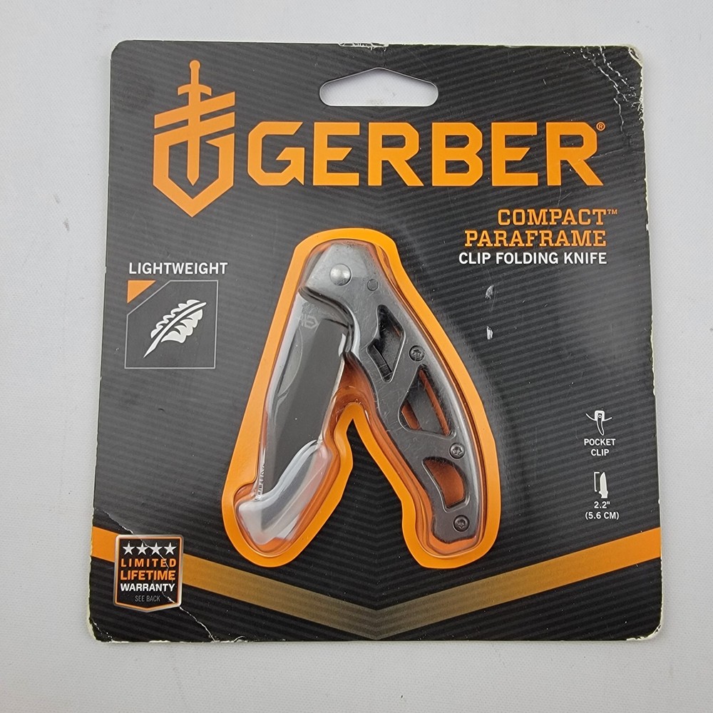 Gerber Paraframe Mini Folding Knife 2.2" Blade Liner Lock NEW