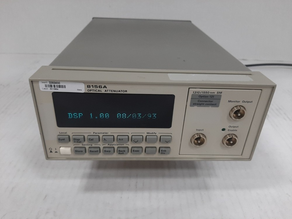 Agilent 8156A Optical Attenuator with Option: 121