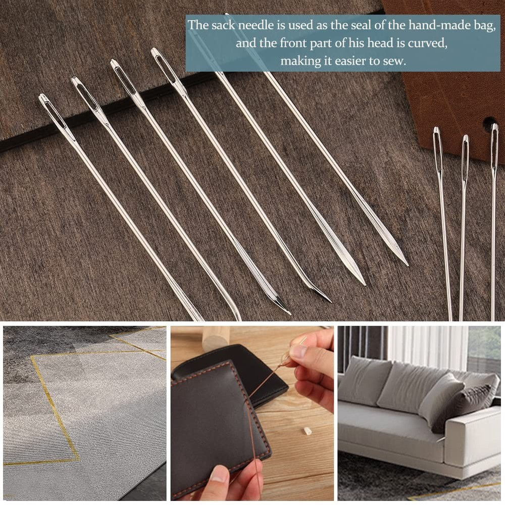 20 Pcs Leather Sewing Duty Sewing Needles Kit