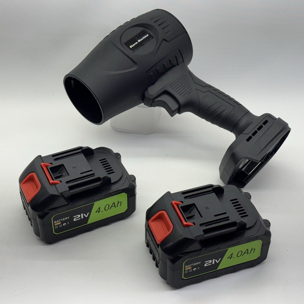 20V Cordless Handheld Leaf Blower 2 batteries & Case -LIghtweight & Powerful NEW