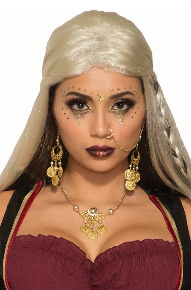 Fortune Teller Gypsy Coin Necklace