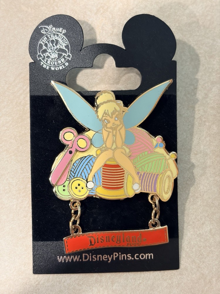 Disney Tinker Bell Needlework Pin NOC