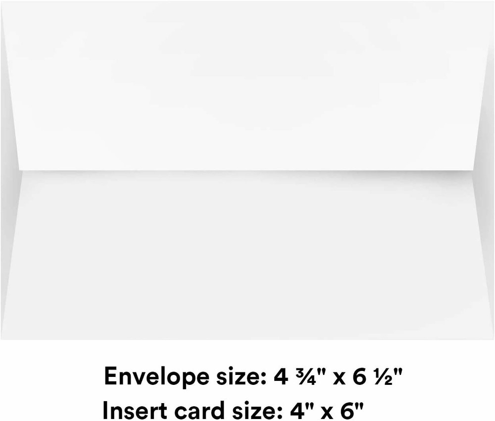 White Square Flap Invitation Envelopes - 250 Per Pack
