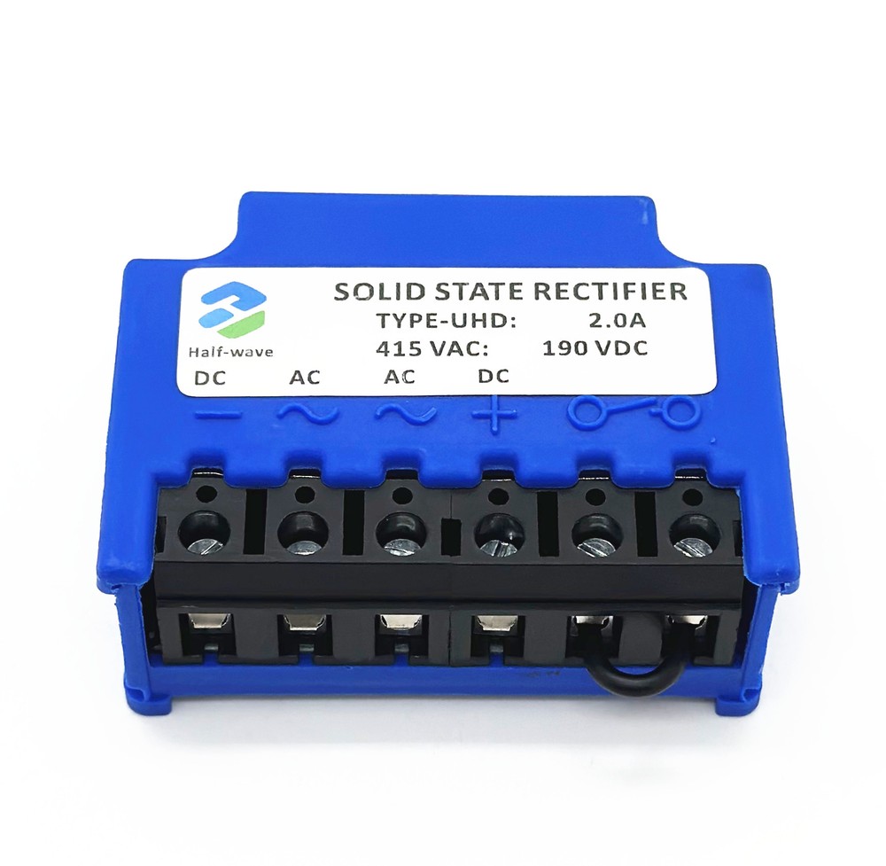 TYPE-UHD 2.0A 415VAC 190VDC SOLID STATE RECTIFIER half wave Brake Module