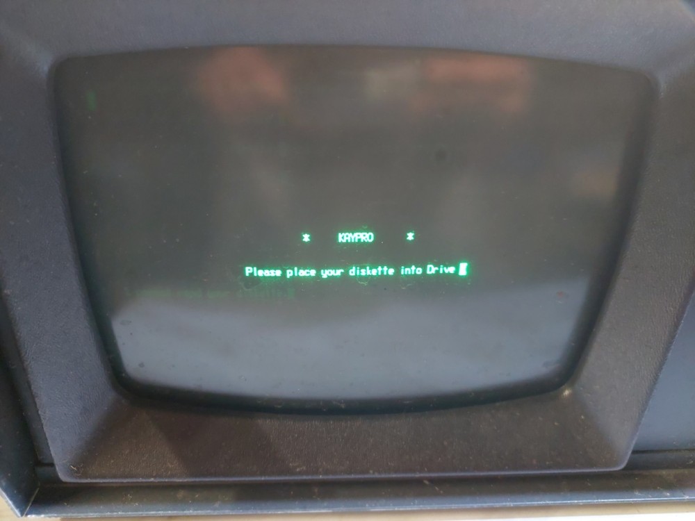 Vintage 1984 Kaypro 4 Portable Luggable Computer
