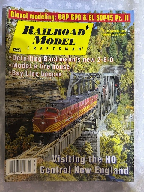 Railroad Model Craftsman 1999