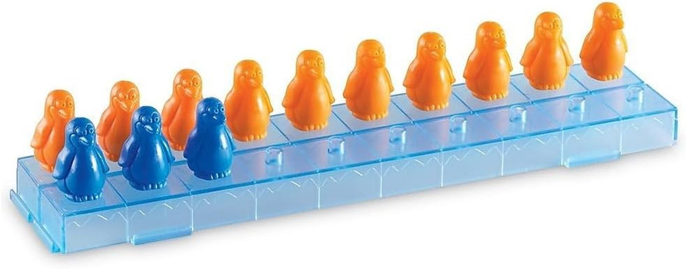 Penguins on Ice Math Activity Set - Math Manipulatives & Counting, Addition and