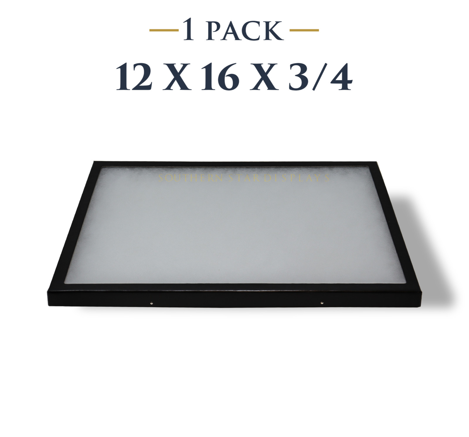 12 x 16 x 3/4 Riker Display Case Box  for Collectibles Jewelry Arrowheads & More