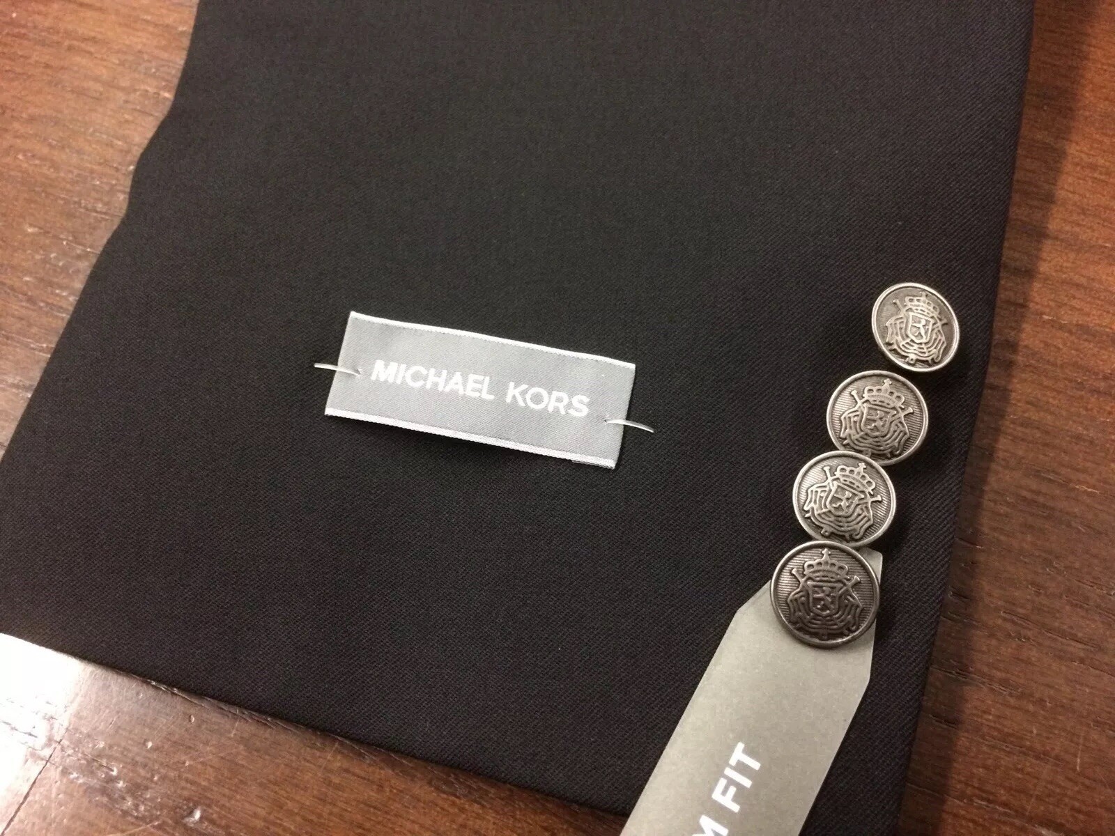 Mens Michael Kors Blazer Replacement Buttons Set (New)