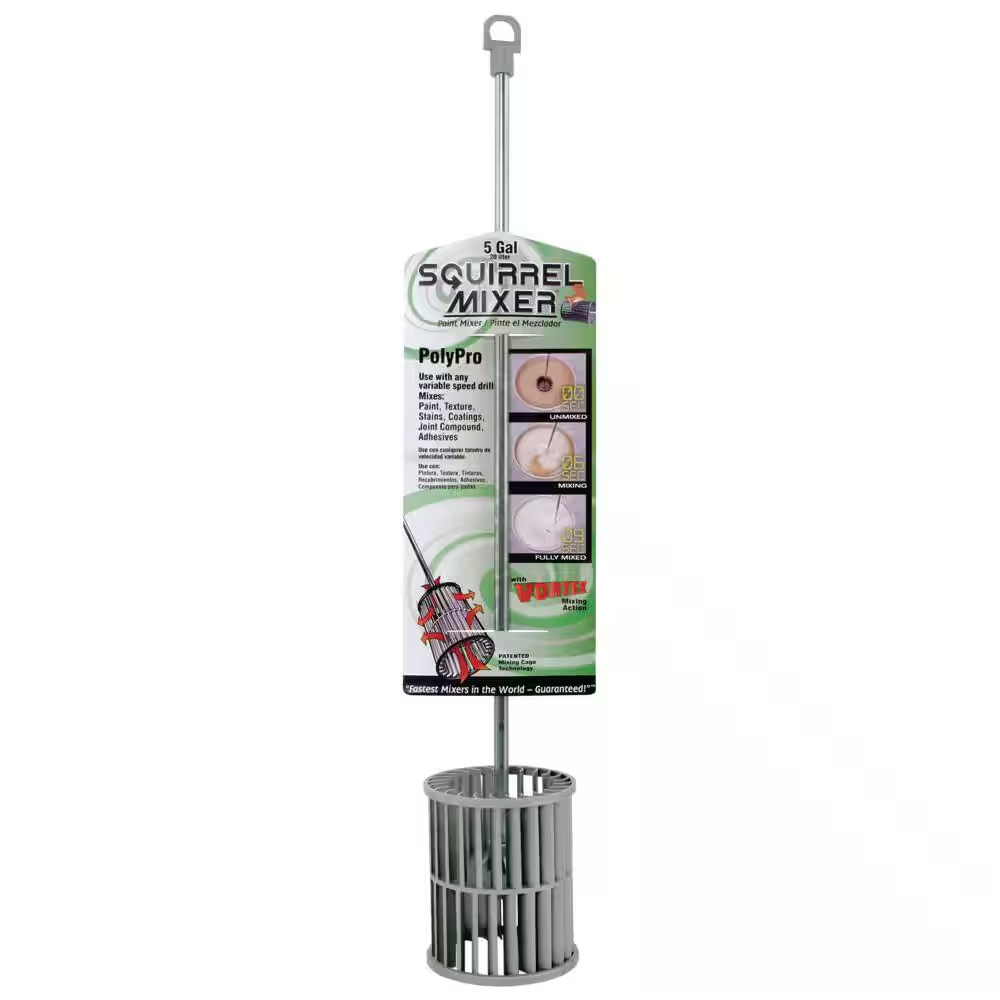 5 Gal. Polypro Squirrel Mixer