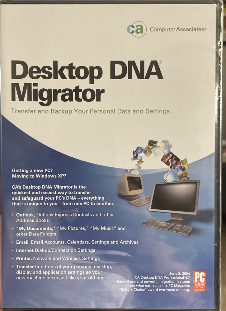 Computer Associates Desktop DNA Migrator Professional 4.7
