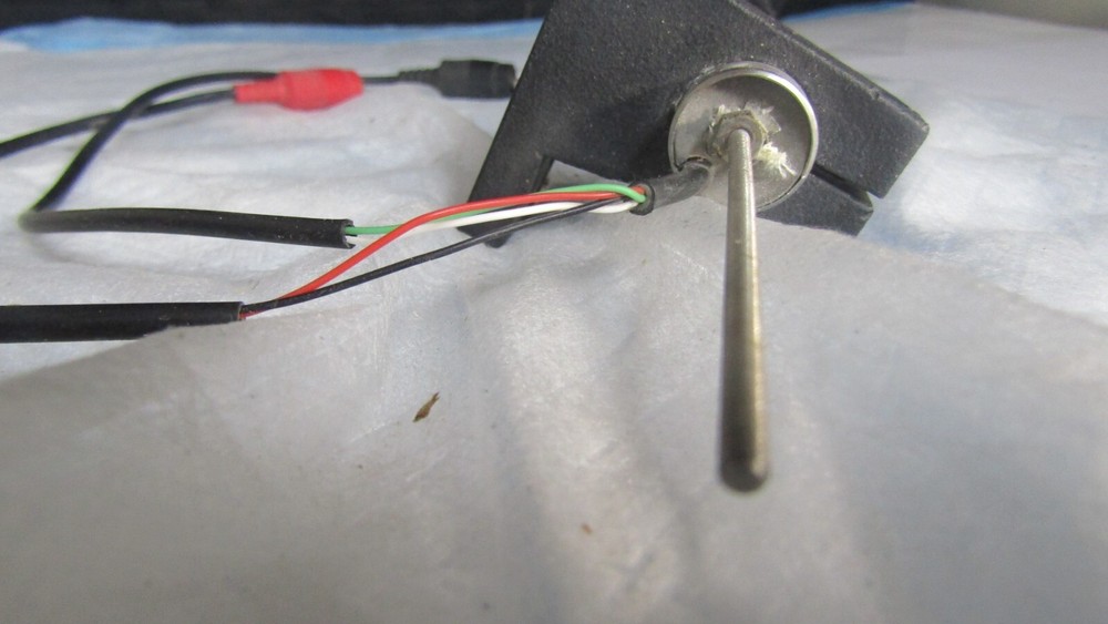 Schaevitz Eng. LVDT TYPE 3000 DC-E Wired with RCA Jacks Has Mounts.