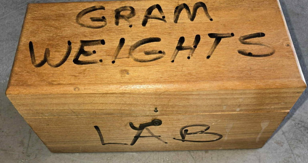1000 Gram Brass Knobbed Weights