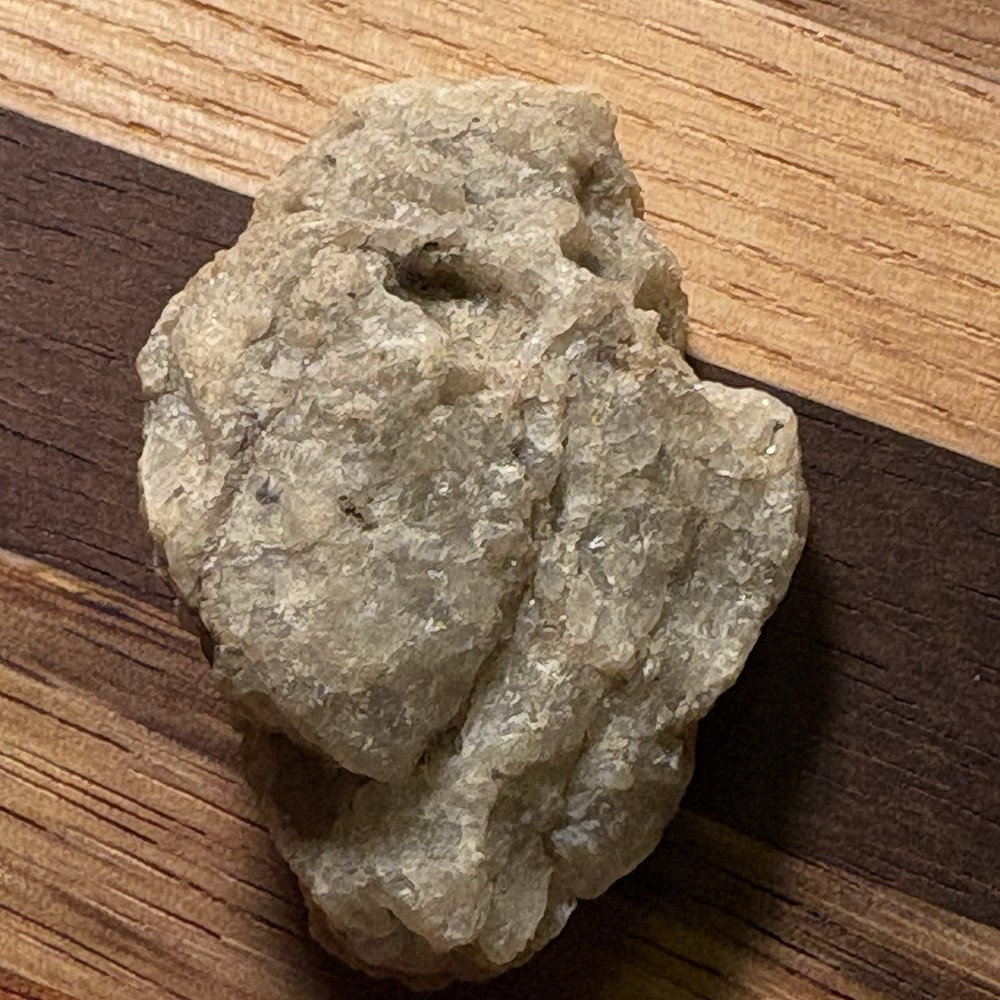 Tiny Alien Skull Rock Face Novelty Natural Stone