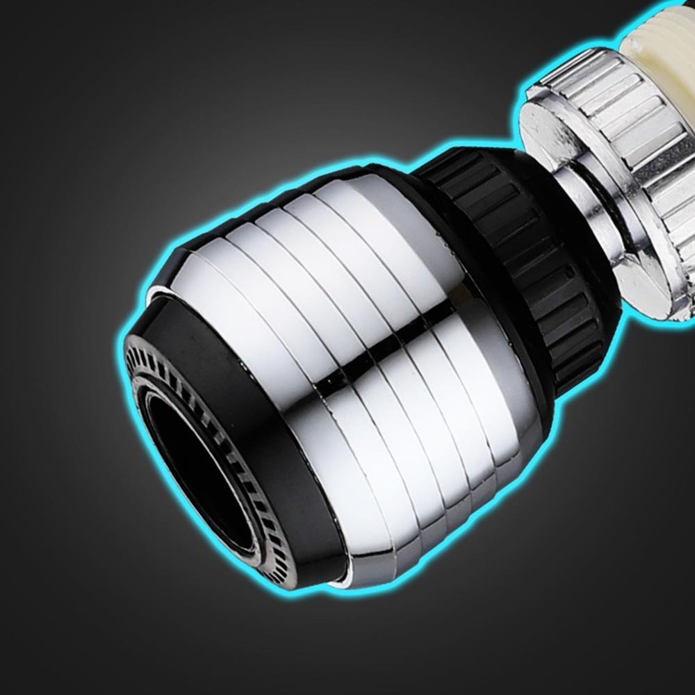 Rotating Faucet Aerator Single Handle Control Easy Installation Water Saving