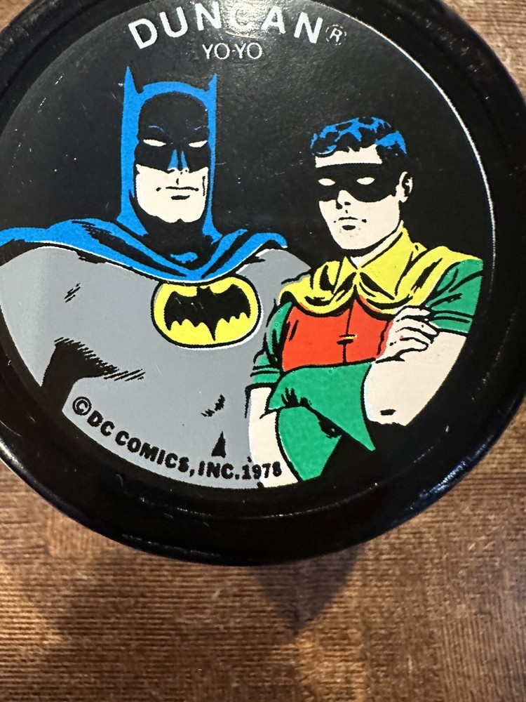 1978 Batman & Robin Classic Duncan Yo-Yo W Box - DC Comics