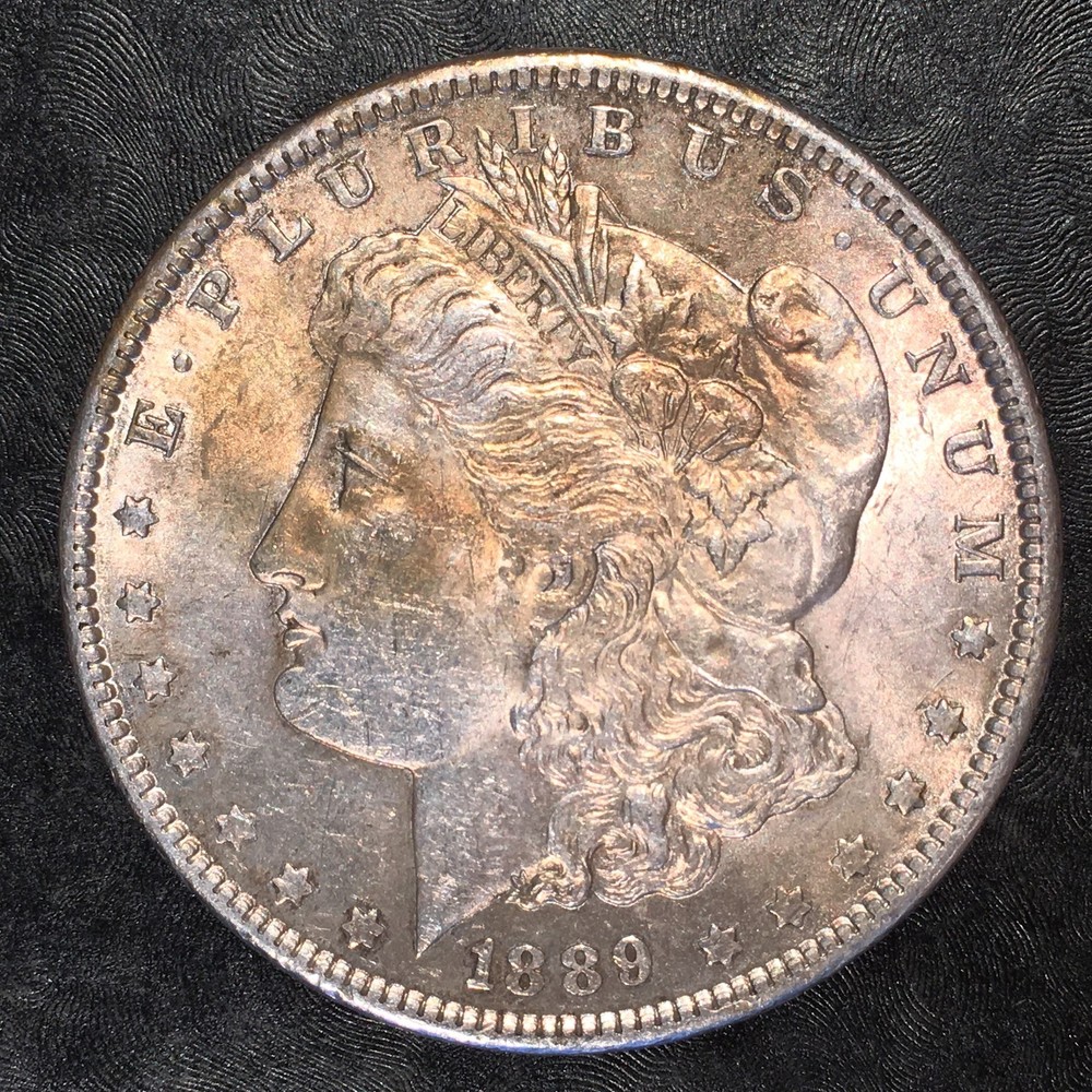 1889 Morgan Silver Dollar - High Quality Scans #E160