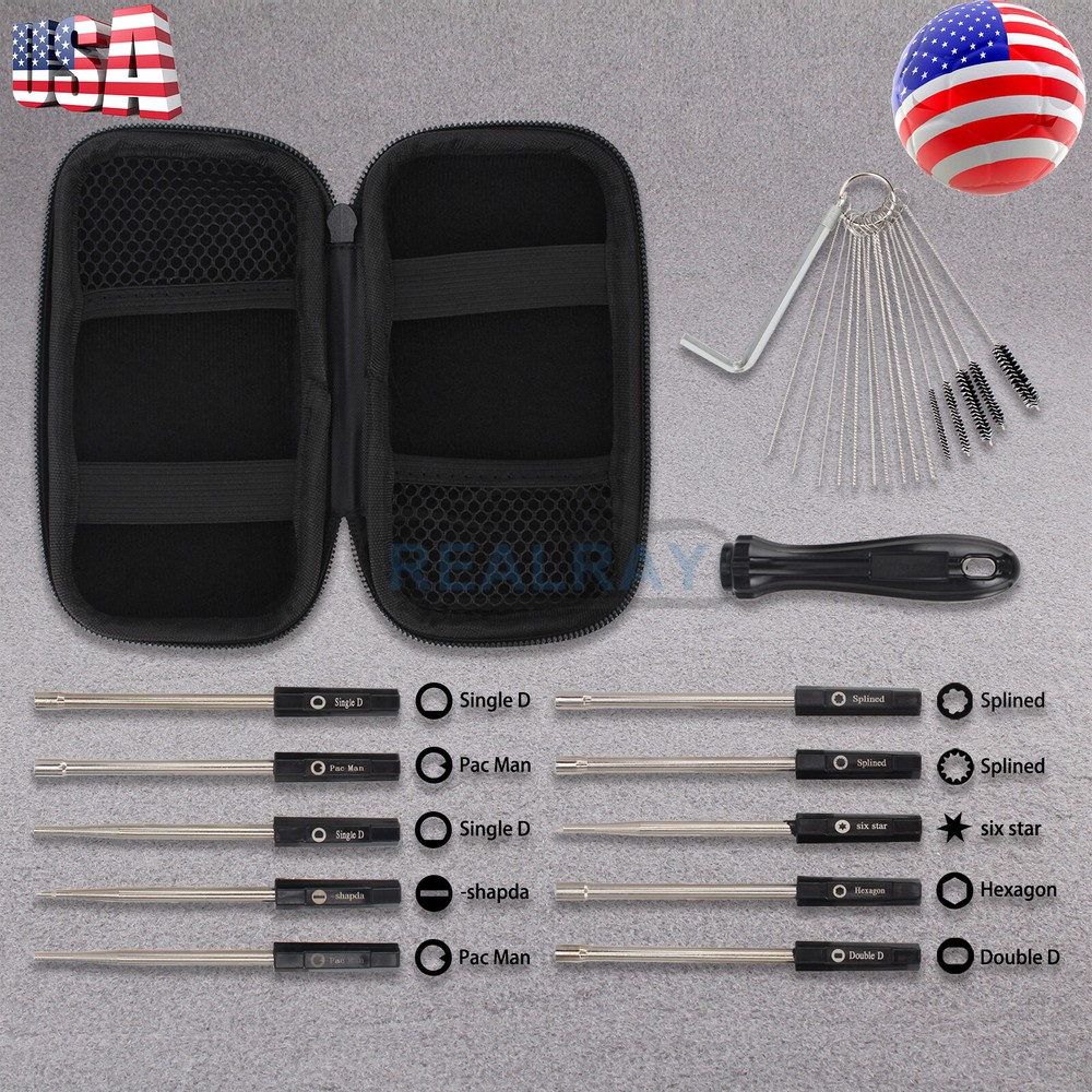 Pac Man Double Single D Hexagon Screwdriver 2 Cycle Carburetor Adjustment Tool