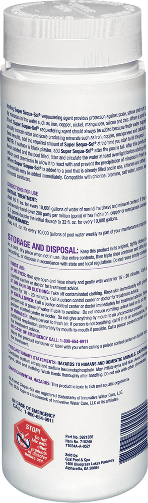 GLB Super Sequa-Sol 2lb. (Pack of 4)