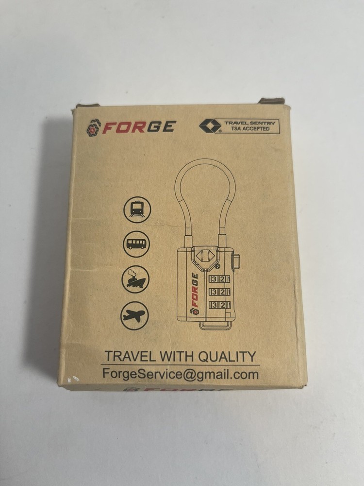 Forge 4 Pack TSA Locks
