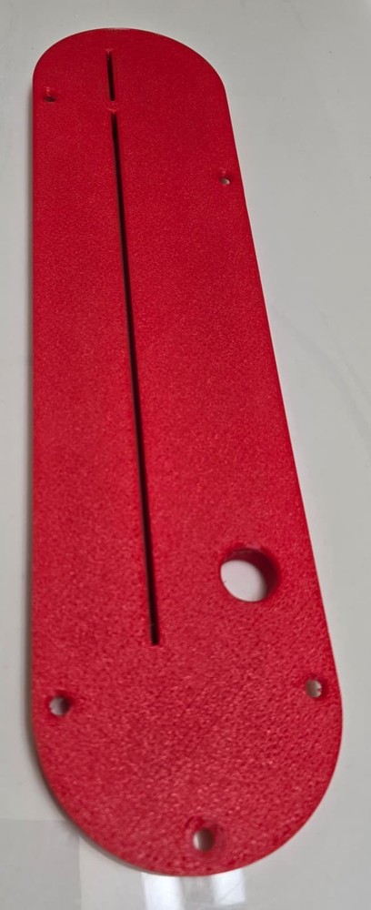 Zero Clearance Throat Plate Insert for Porter Cable 10" Table Saw PCB270TS