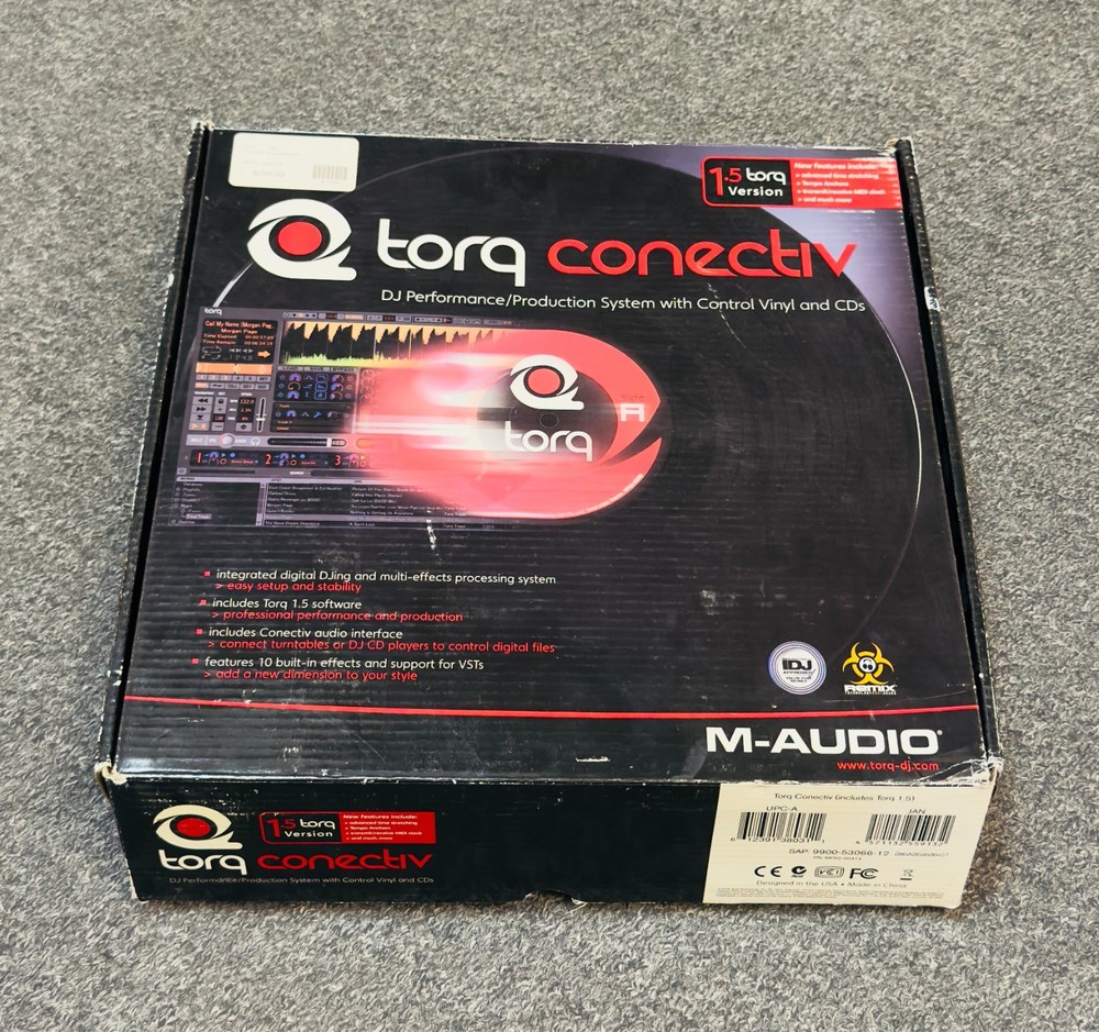 M-Audio Torq Conectiv Bundle DJ VINYL/CD/Controller