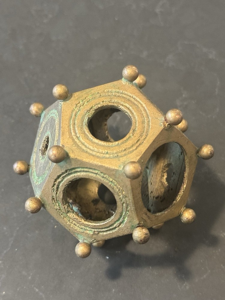 3D Printed Mysterious Roman Dodecahedron - 2.5”