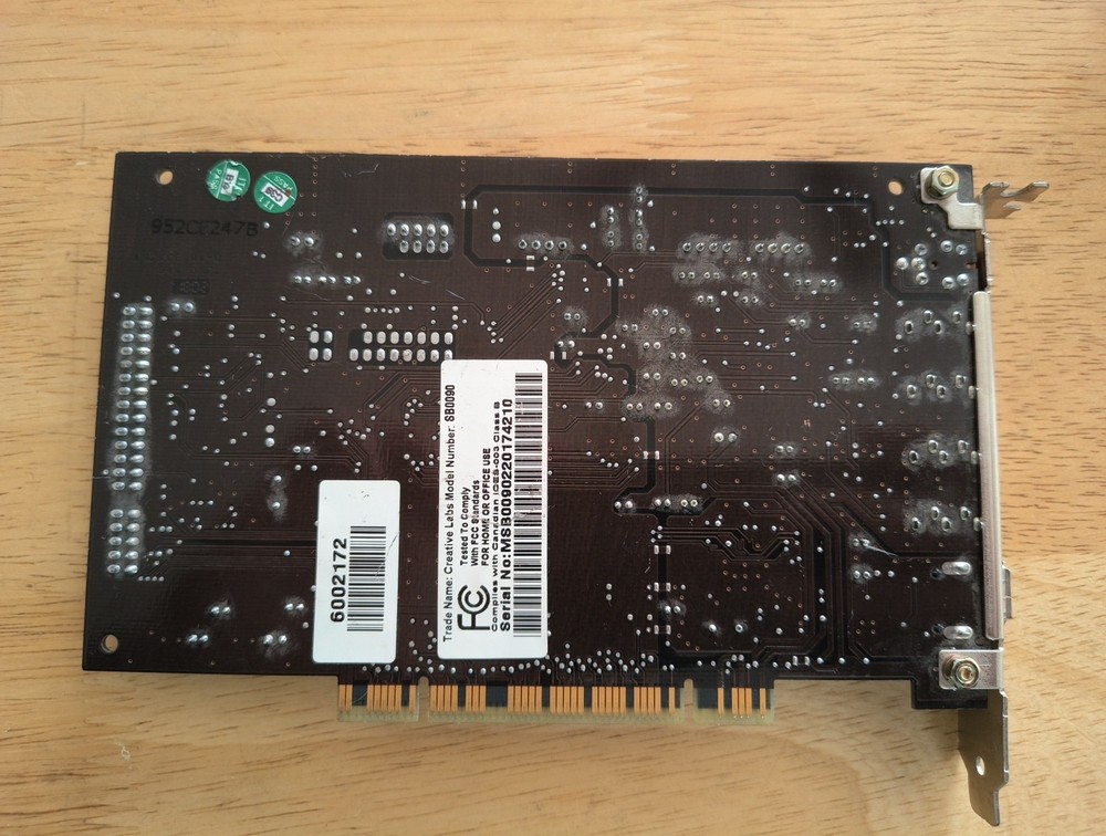 Creative Sound Blaster Audigy Sb0090 Untested