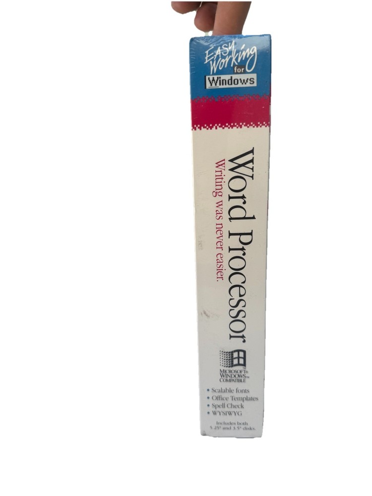 Easy Working for Windows Word Processor by Spinnaker Software 2192-28 NEW SEALED