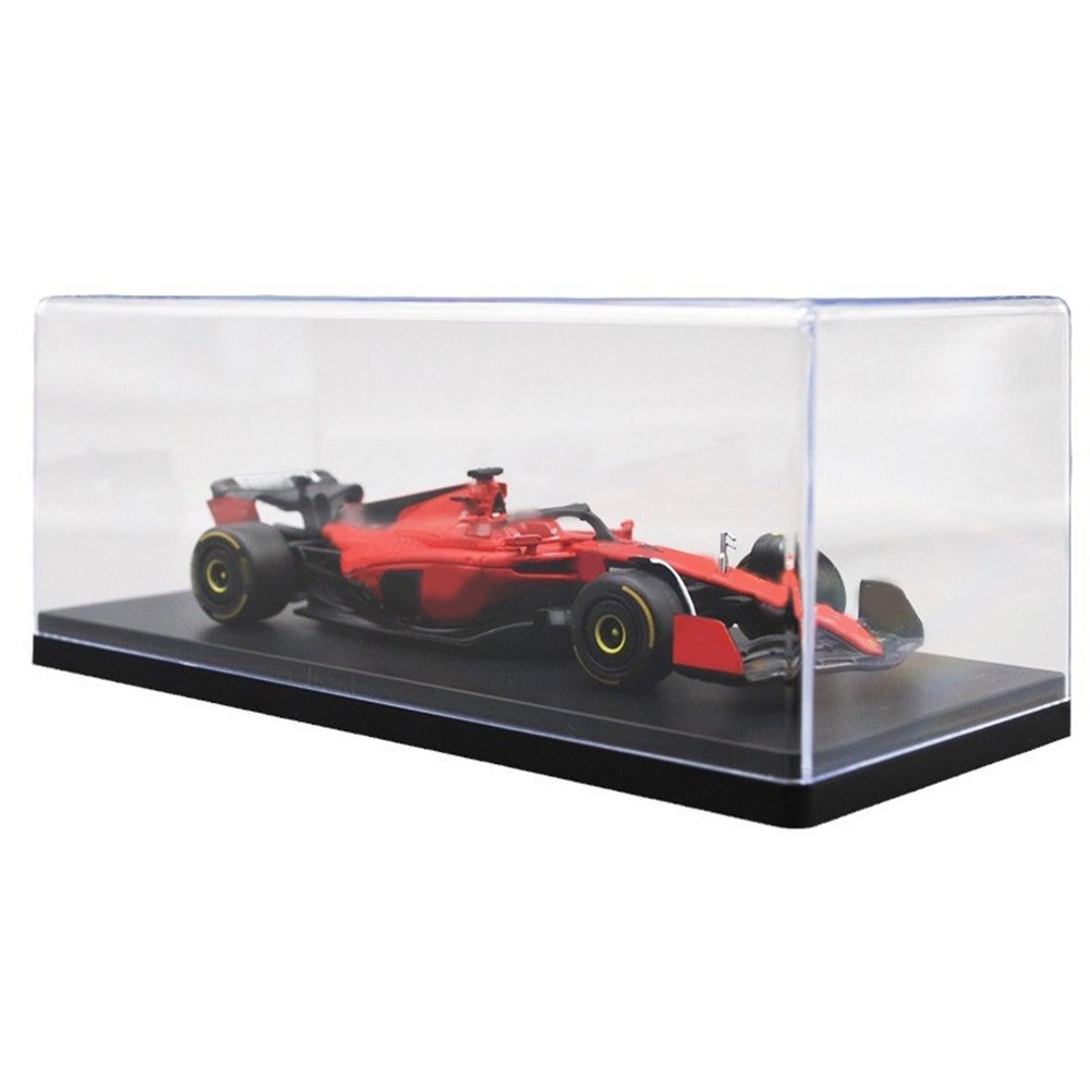 Acrylic Display Case with Base Handicrafts Storage Shelf Stackable Collection