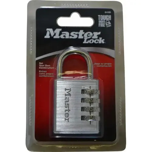 "TWO PACK" Master Lock 643D, Set Your Own Combination!