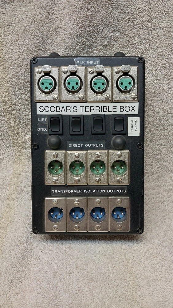 Custom Made Multi I/O Ground Loop Isolator Scobar's Terrible Box