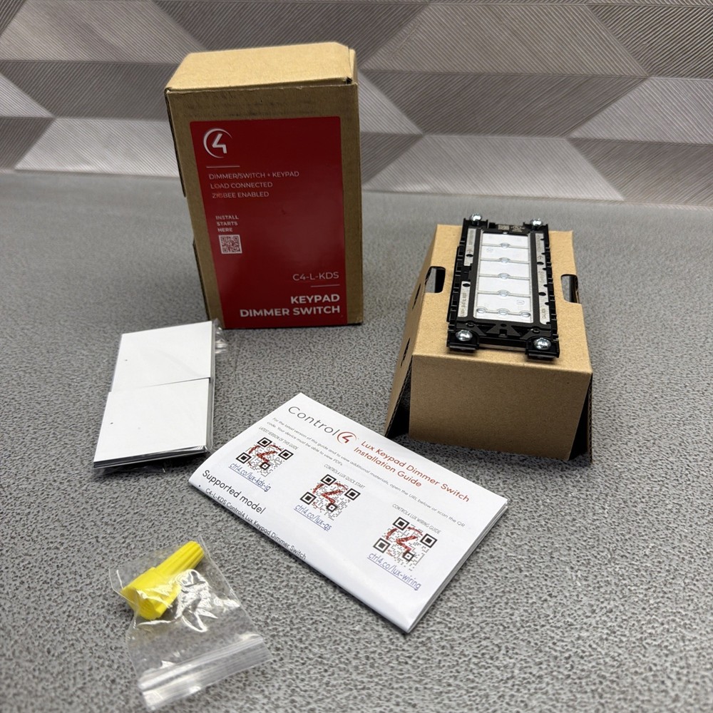 Control4 Lux Keypad Dimmer Switch C4-L-KDS