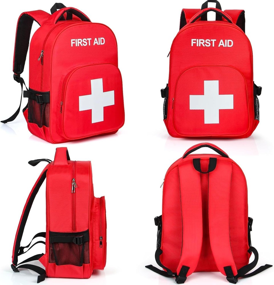 New Best Empty First Aid Backpack Emergency Medical Backpack with Multi-Pocket