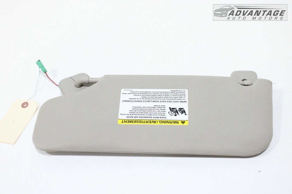 2010-2012 FORD TAURUS FRONT RIGHT PASSENGER SIDE WINDSHIELD SUN VISOR SHADE OEM