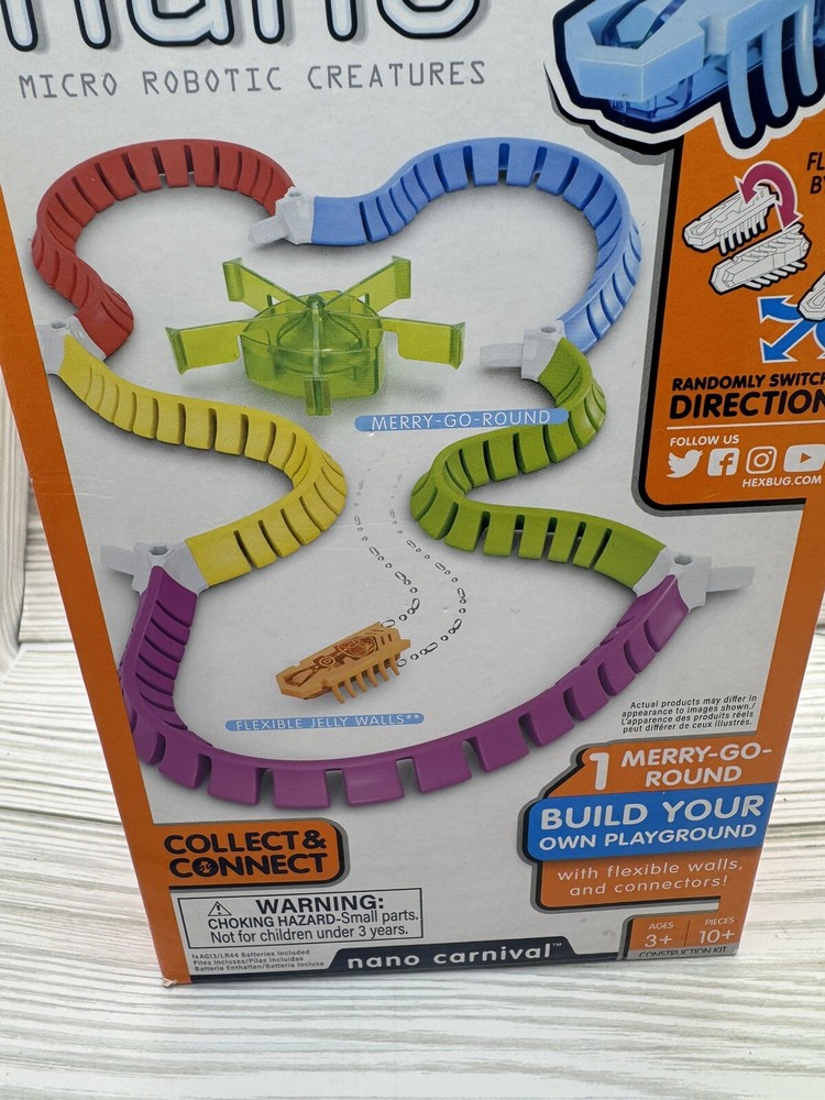 Hexbug Nano Carnival Micro Robotic Creatures Construction Kit (1 nano included)