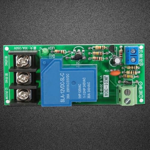 DC 12V Timer Relay Module 0-60min Delay Switch – 30A Load 250V AC/30V DC for