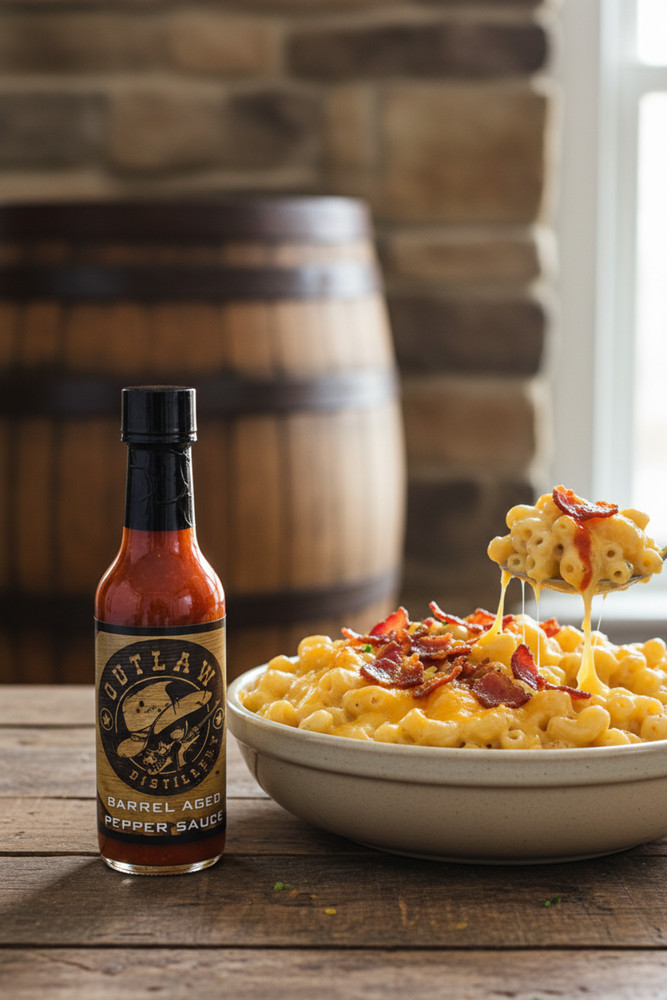Barrel Aged Red Bourbon Whiskey Pepper Sauce