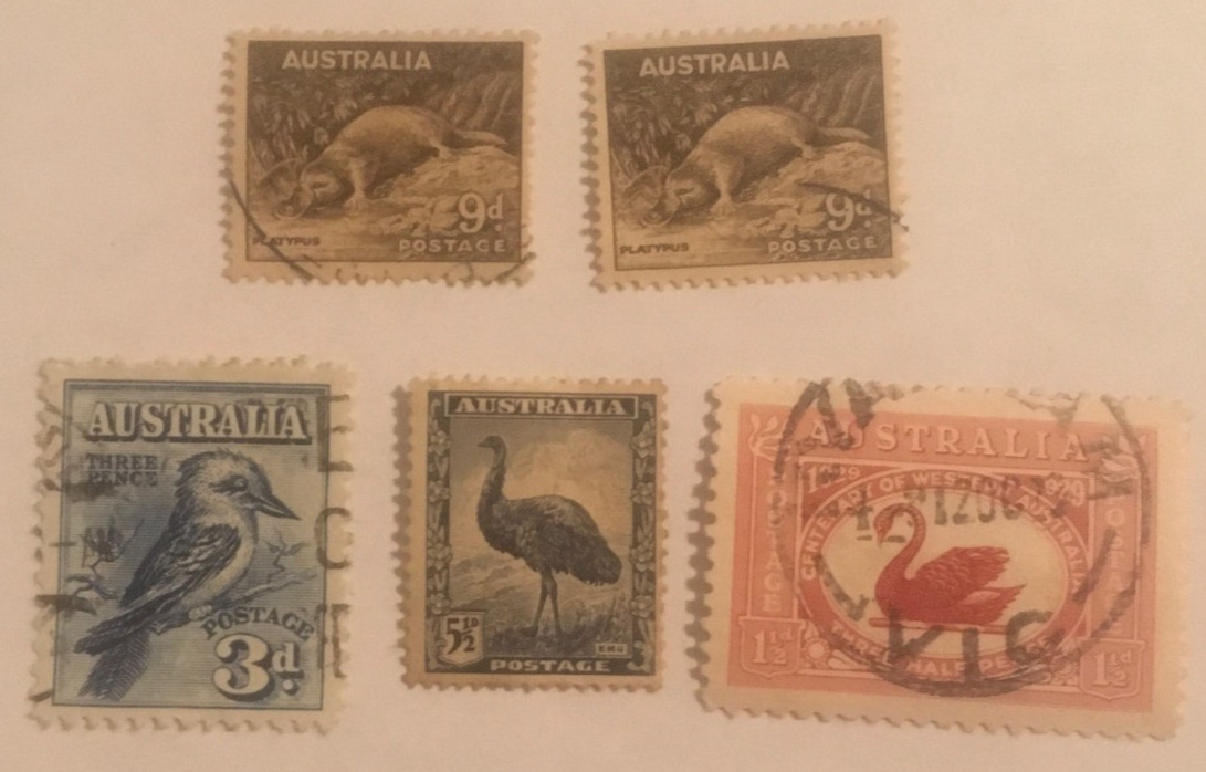 Australia Stamps - Used , 1928-1929 & 1942-1948 , 31926