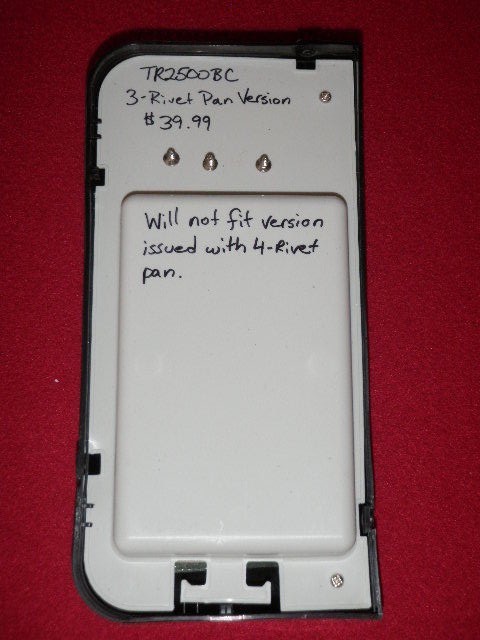 Breadman Bread Maker Machine Control Panel Model TR2500BC ( 3 Rivet Version )