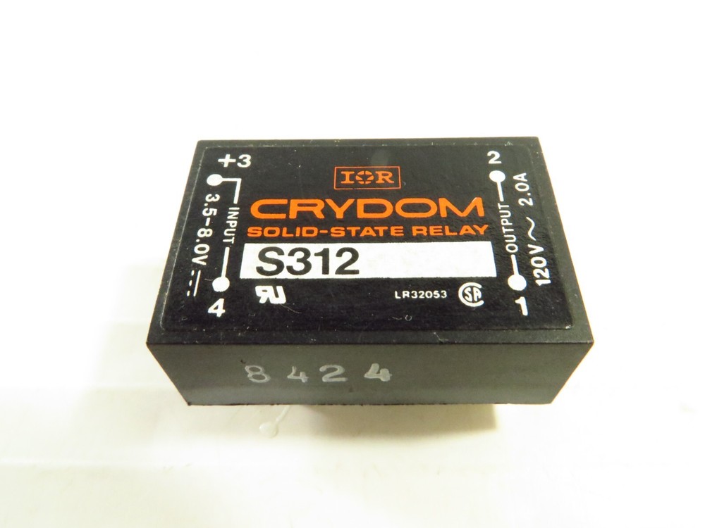 New Crydom S312 IOR Solid State Relay, NOS, FREE 2-3 Day Ship!!!