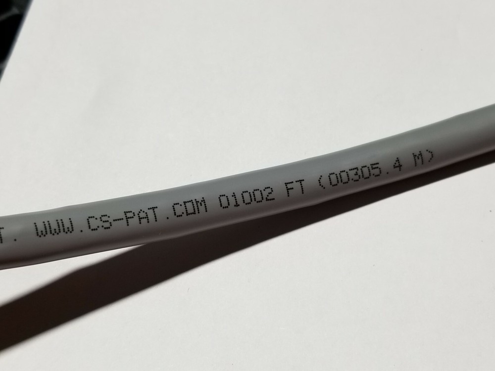 Commscope CS34R 23/4P Cat6 F/UTP WebTrak Riser Shield Network Cable Gray /100ft