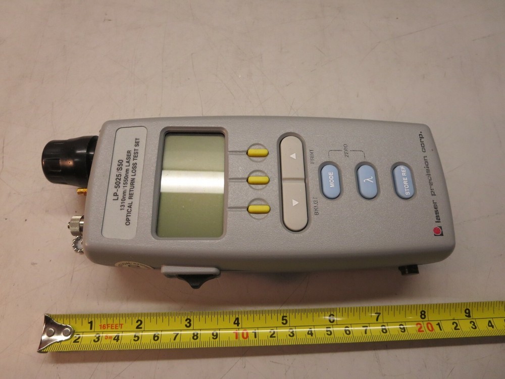 Laser Precision Corp., LP-5025/S50, Optical Return Loss Test Set, Not Tested