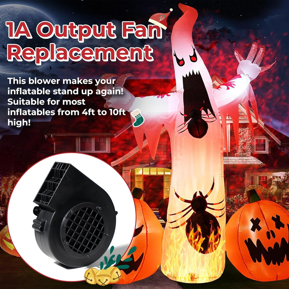 Easter Inflatable Fan Replacement, Air Blower for Easter Yard Inflatable Blow up