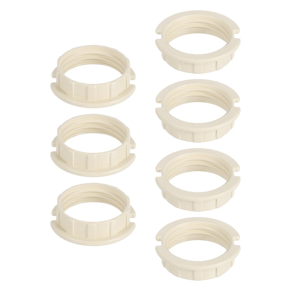 7 Pcs G9 Light Socket Rings for 3/4in Thread Diameter G9 Sockets(Small)