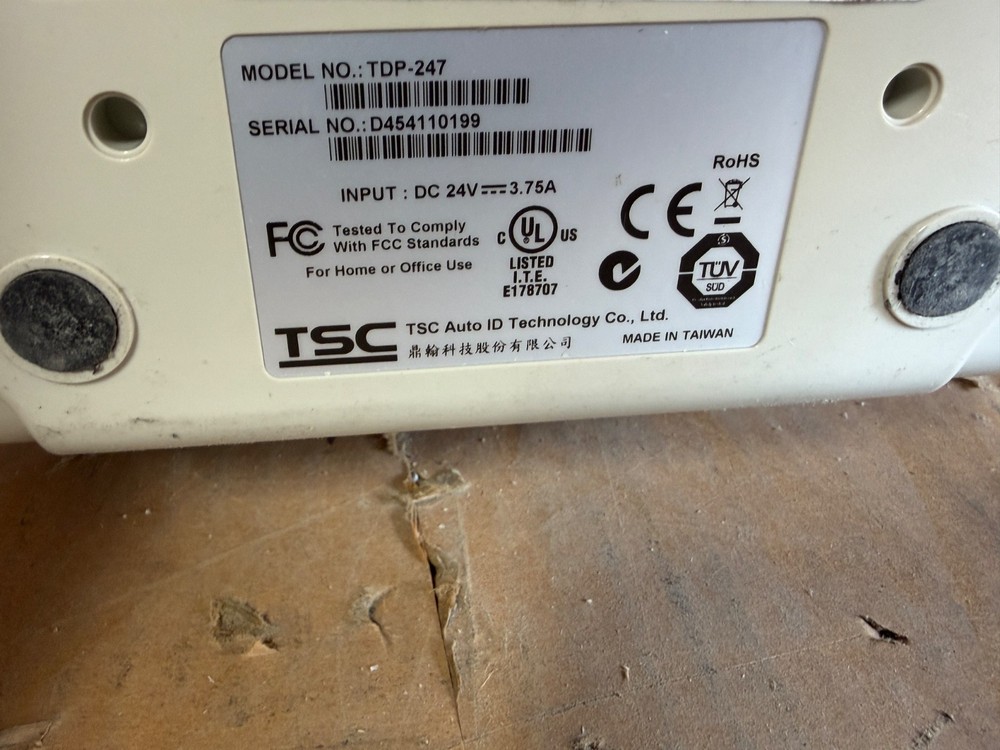 TSC TDP-247 Performance Direct Thermal Label Printer USB Serial Parallel