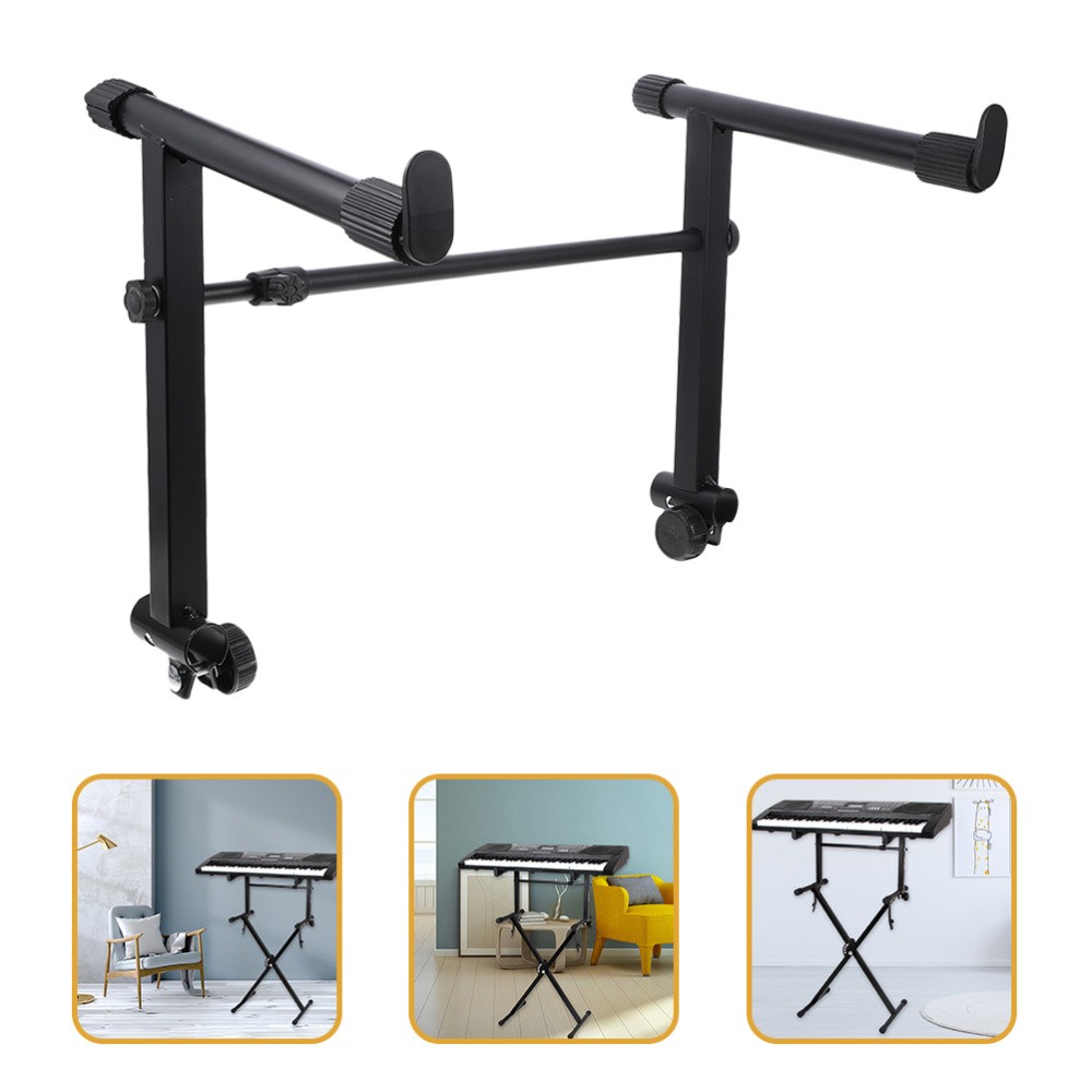 2 Sets Electronic Organ Keyboard Universal Elevation Brackets Keyboard Holder