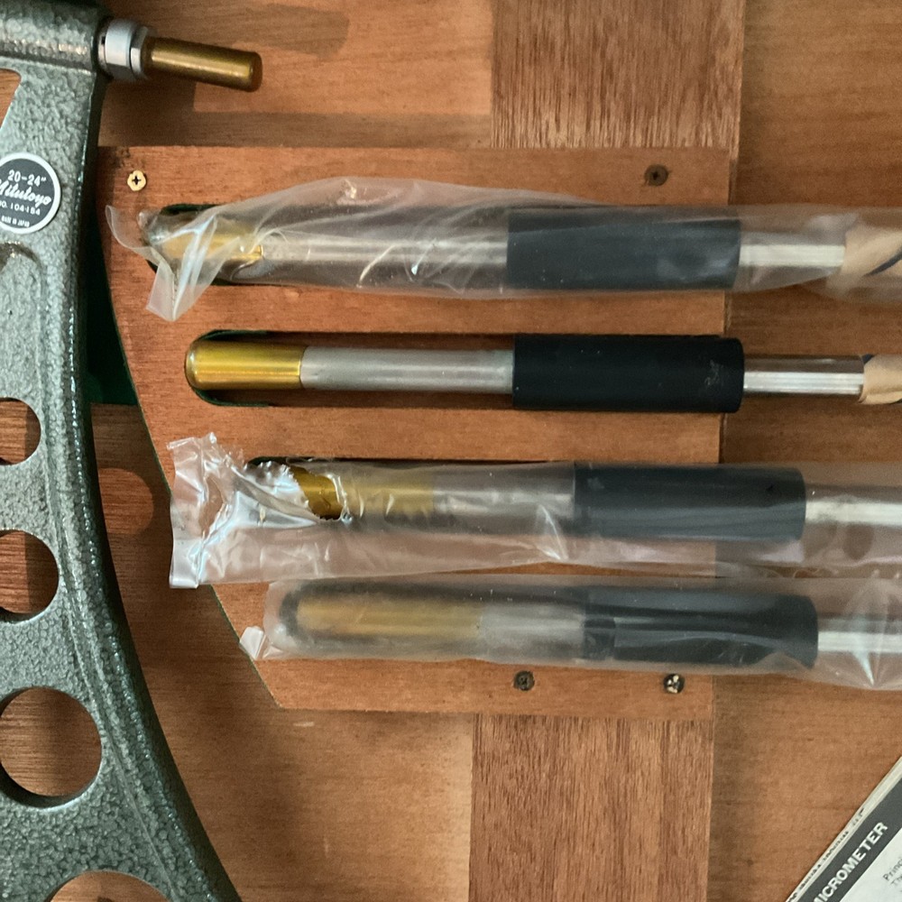 Mitutoyo 104-154 20” - 24" Outside Diameter Micrometer Set