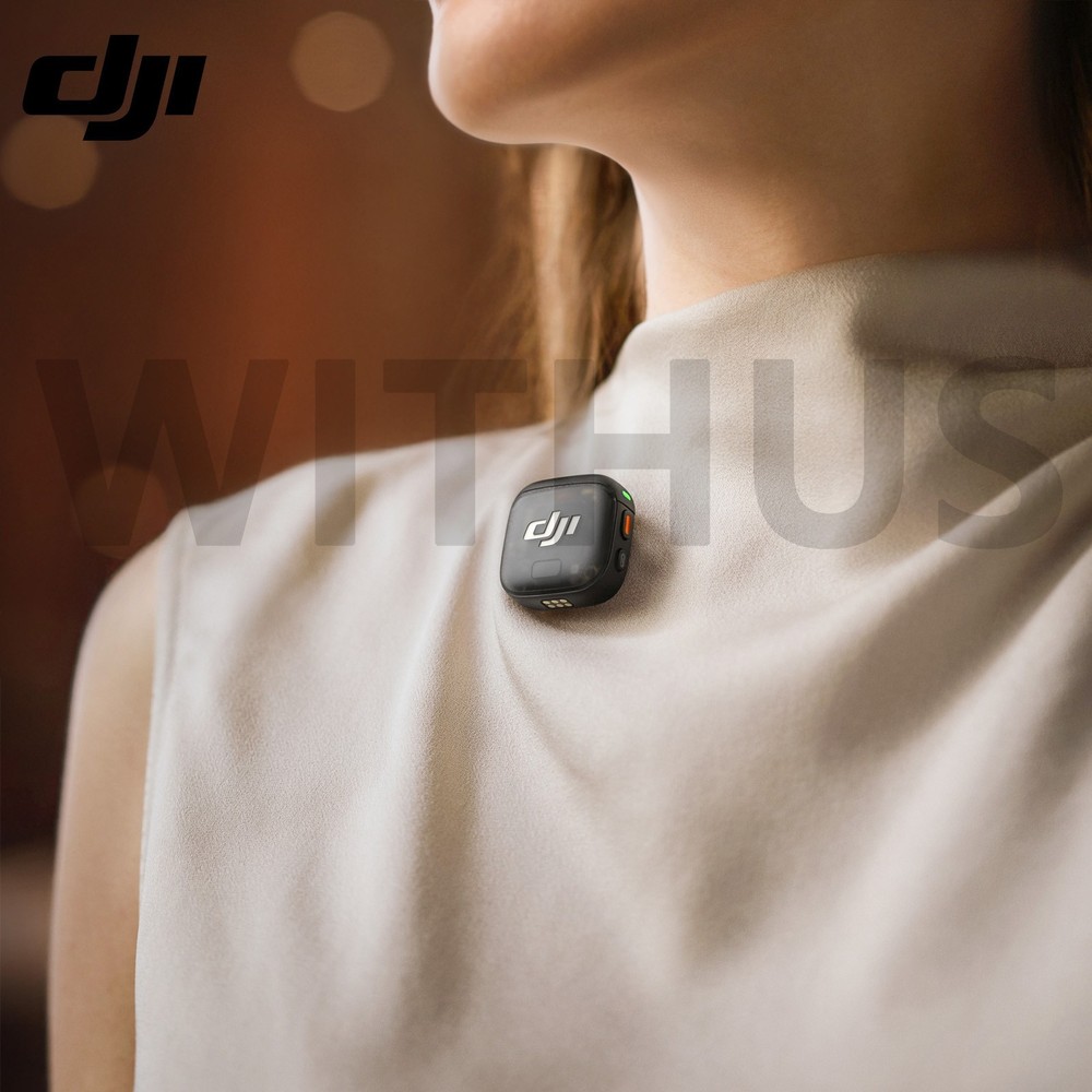 DJI MIC 3 (1TX + 1RX) Wireless Microphone Set / No Tariffs In US