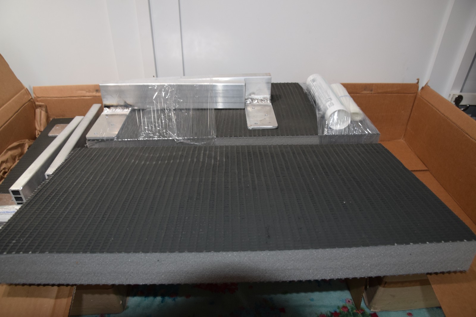 The Original Granite Bracket The Original Floating Shower Bench Kit 12"x24"